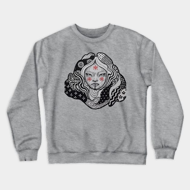 The Embroider Crewneck Sweatshirt by Luke Gray